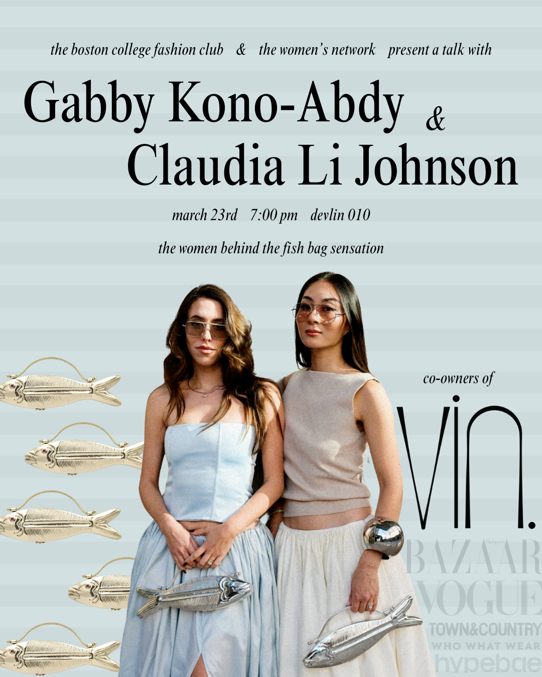 Speaker Series—Claudia Li Johnson &amp; Gabby Kono-Abdy