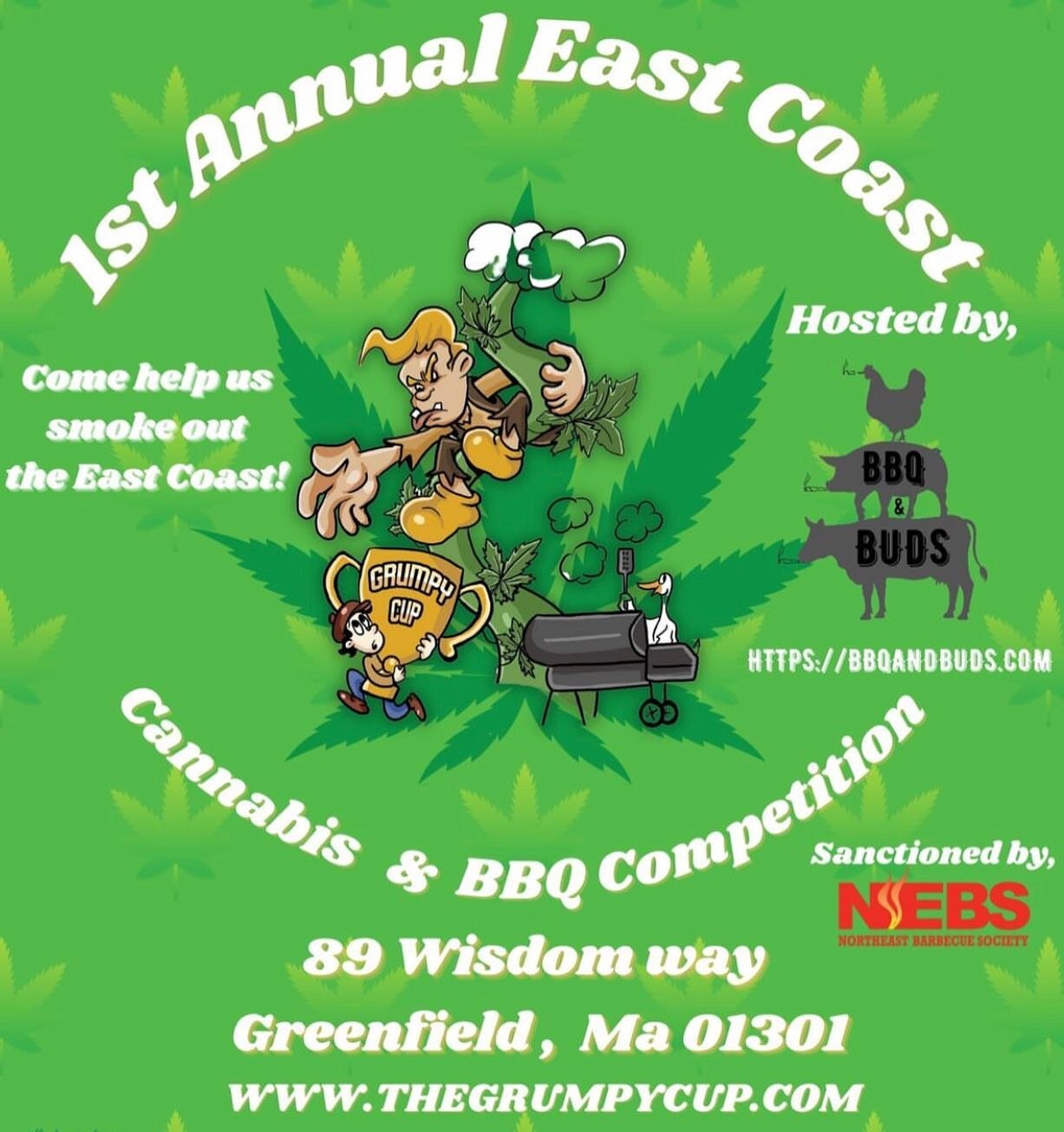 Very excited to be a part of the 1st annual @grumpycupllc event this weekend! Come out and join us, enjoy all the great food and vendors including yours truly @firstharvesthemp, we will have all your favorite products available PLUS free giveaways!! 