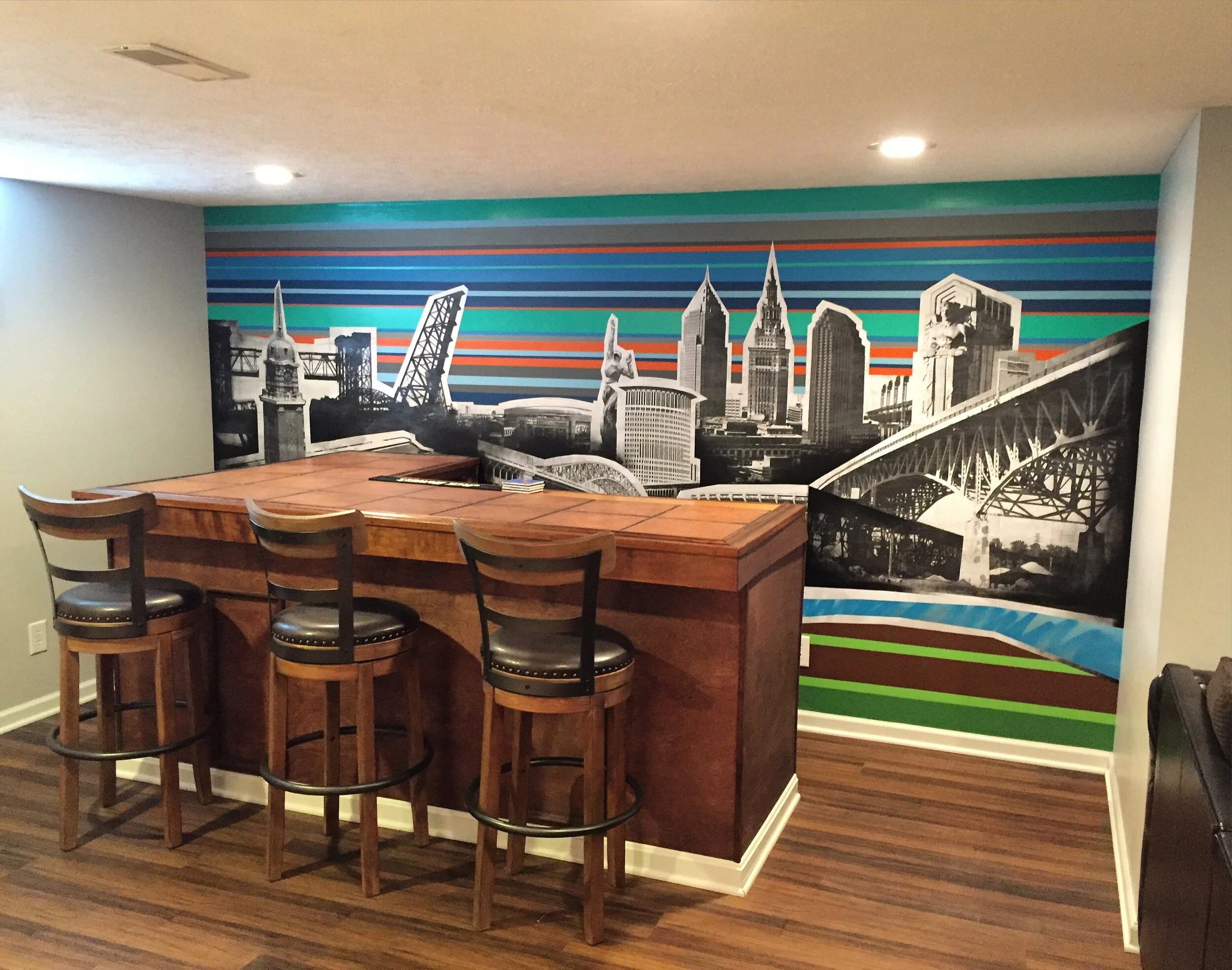 Home Residence Mural