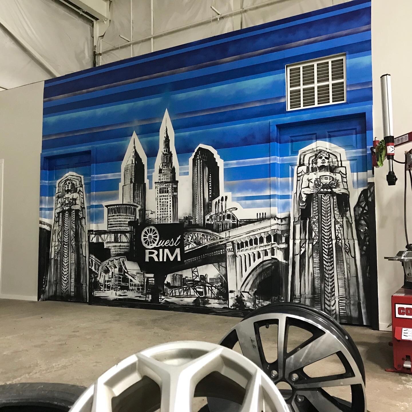 Quest Rim Mural