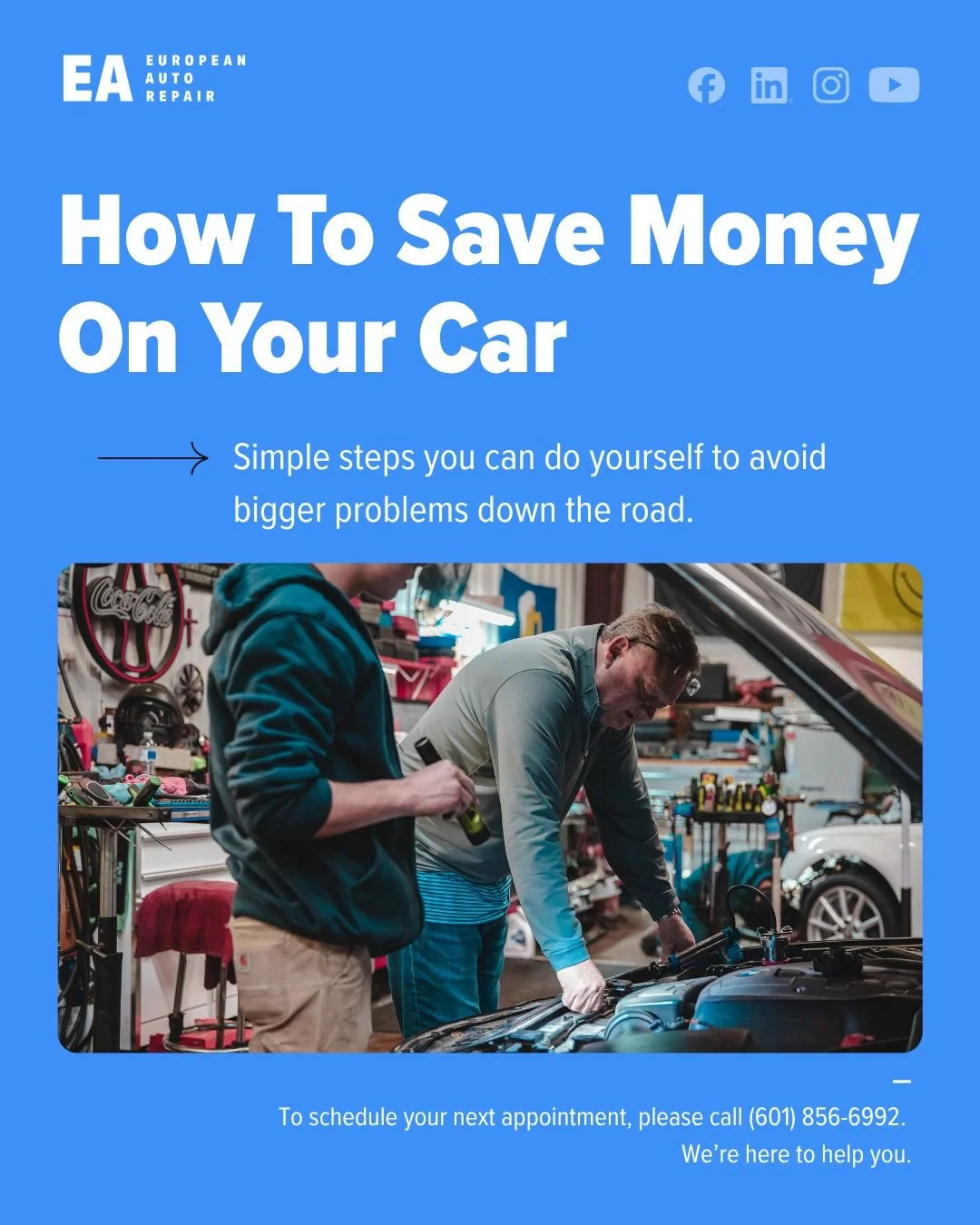 You want to save money on your European car. Start with what you can see.

Most of these engines are oil consumption motors. That is by design. Mercedes, BMW, Audi, they all have tolerances built in that allow for oil use between changes. The problem