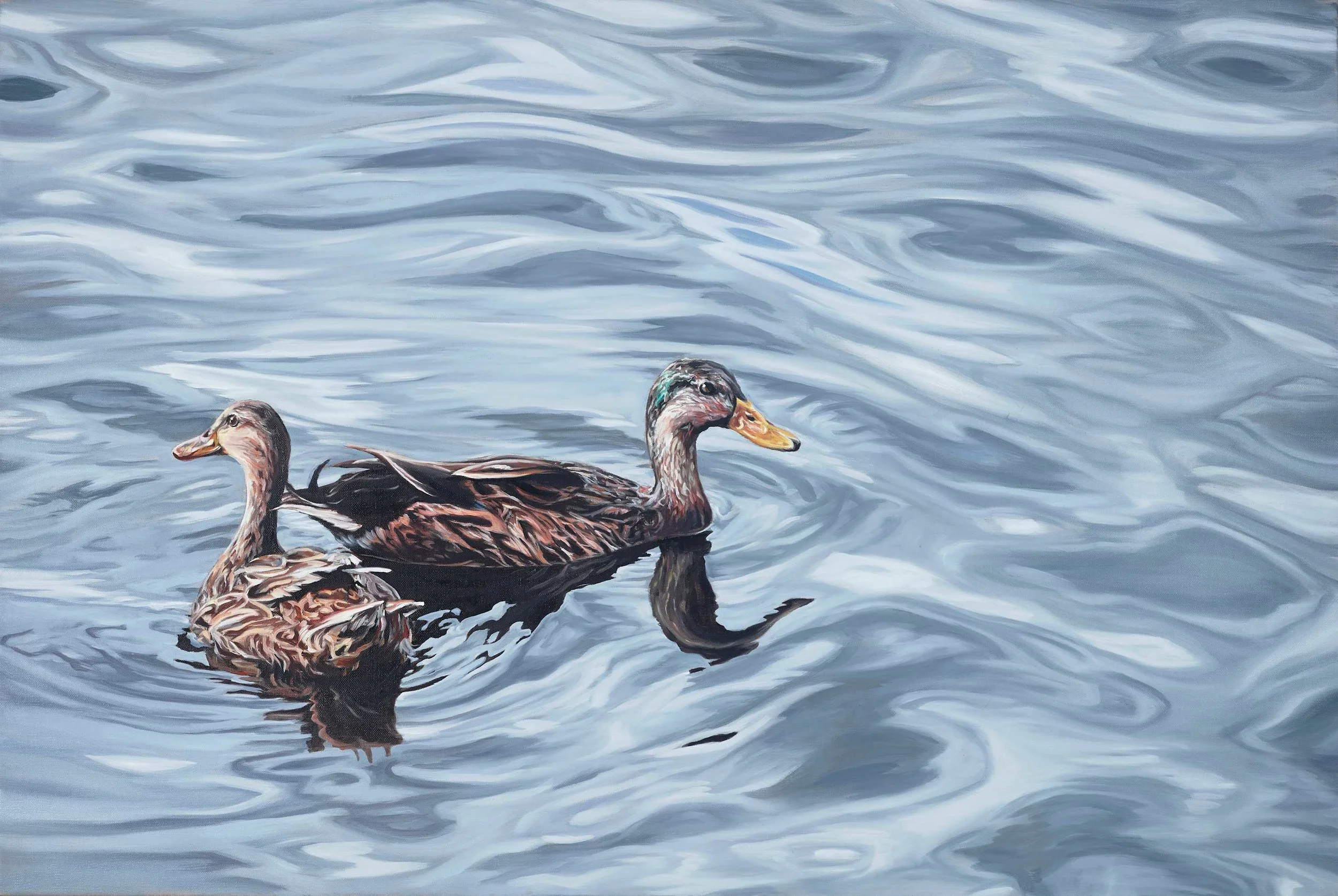 "La Pareja" 
24" x 36" oil on linen
$4,000