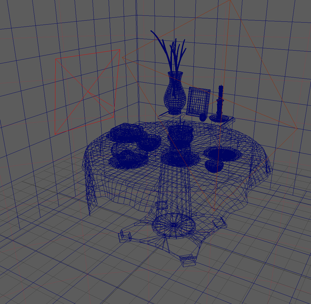 Tet Setting Wireframe