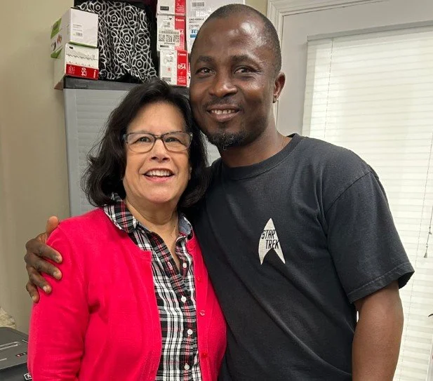 "Segun" from West Africa wins asylum!