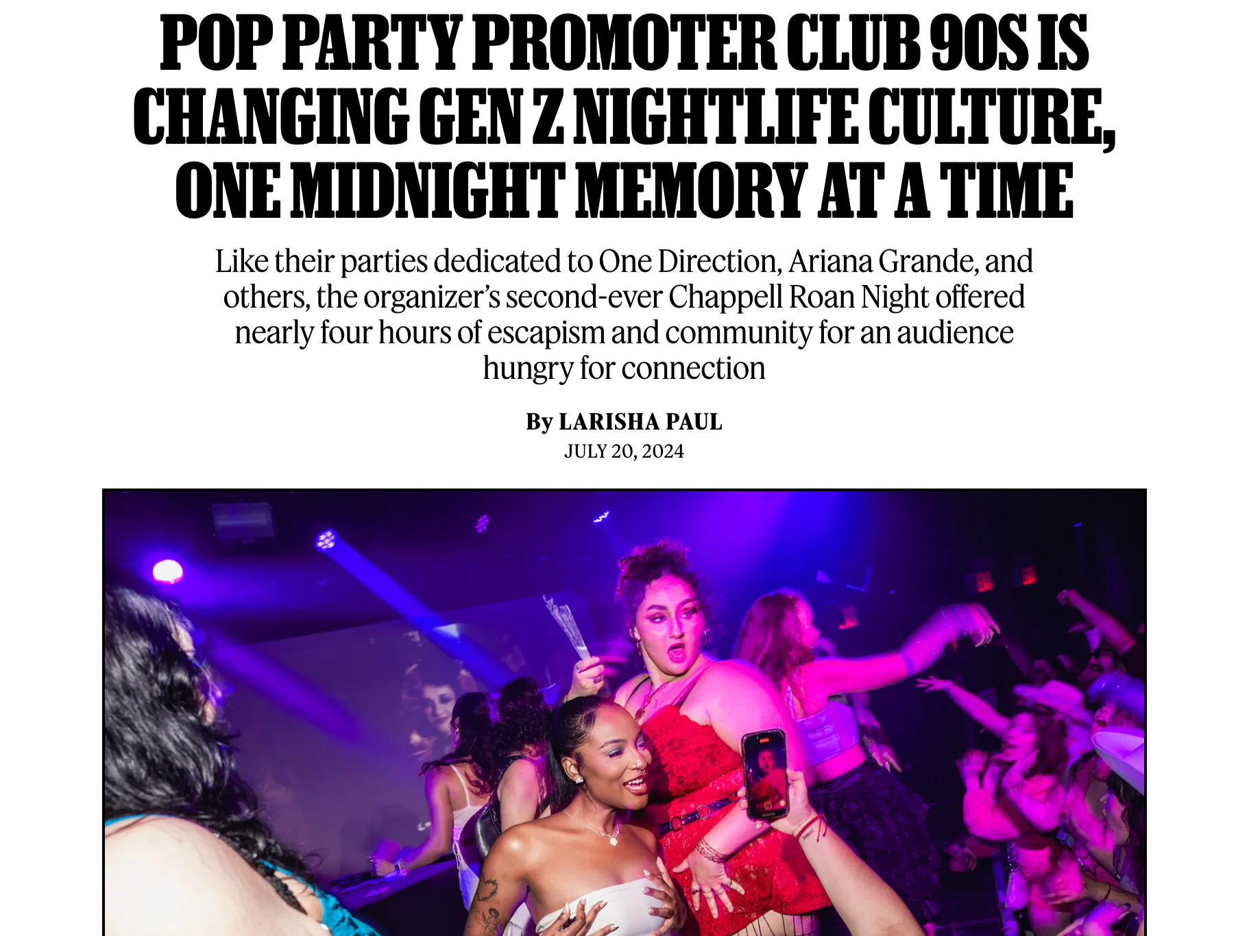 Rolling Stone: 7.20.24