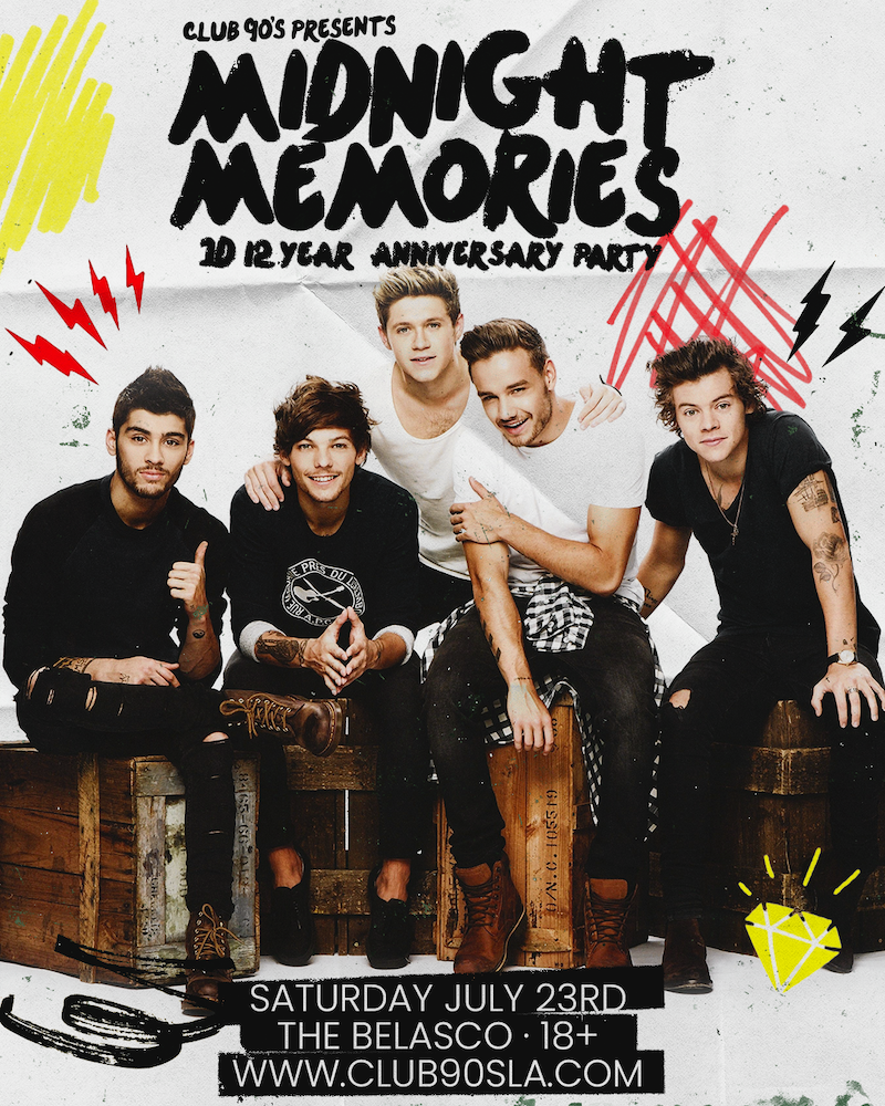 Midnight Memories 1D 12 Year Anniversary