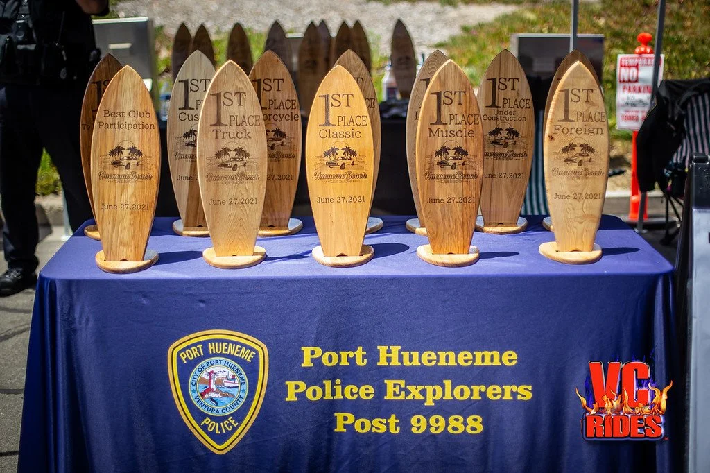 Hueneme Beach Car Show — Port Hueneme Police Explorers