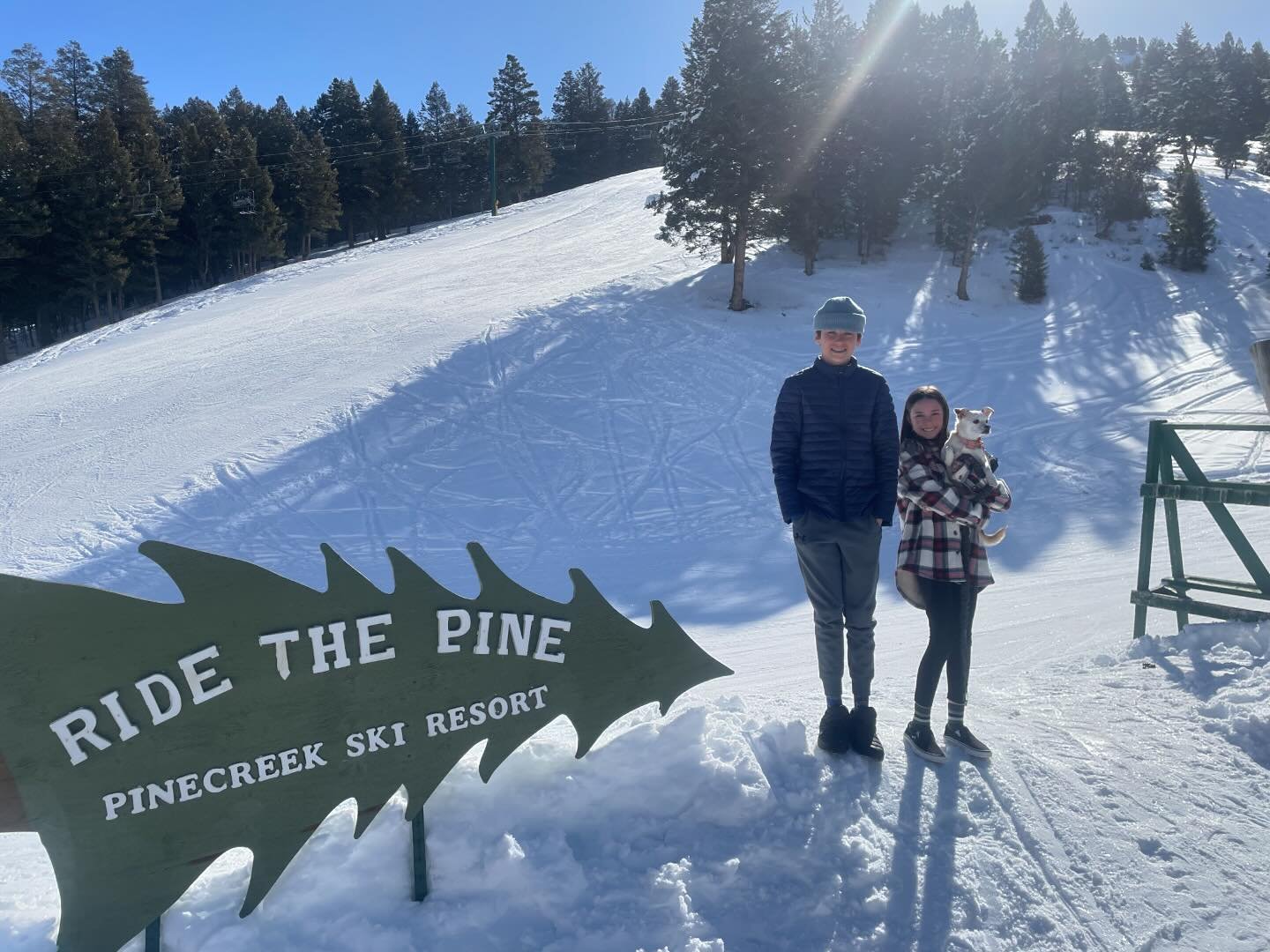 We had a great time @pine.creek.ski.resort  Such a cool resort and vibe.  We&rsquo;ll be back to #ridethepine