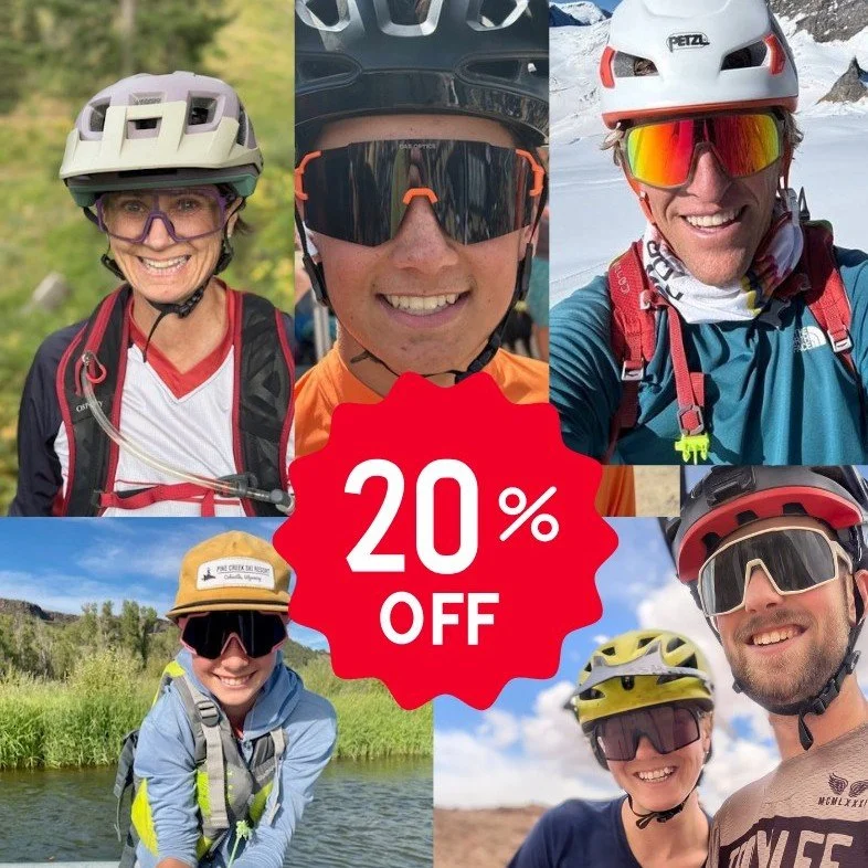 LABOR DAY SALE - 20% OFF
www.dasoptics.net
Summer winding down means a great deal on eyewear! Use Coupon Code:

LABORDAY20

Of course, we&rsquo;ll still donate $10 for every pair you buy to the nonprofit of your choice, just enter their name in the b