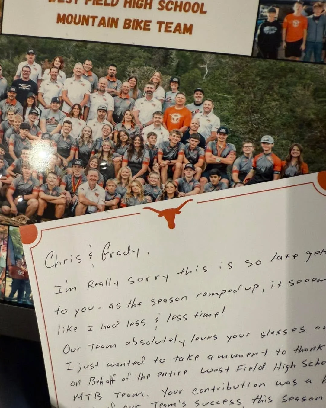 We feel lucky to donate to some great organizations, but it&rsquo;s extra special when a team reaches out to us and then goes the extra mile. Thanks west.field.mtb!