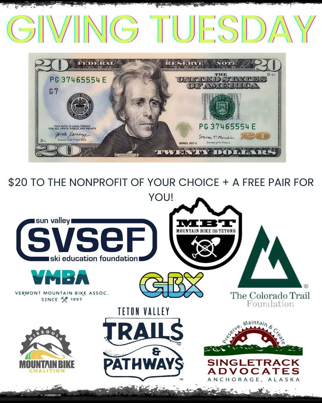 Double donations for #givingtuesday and a free pair for you.  Details on our website: https://www.dasoptics.net/blog/buy-2-pairs-get-a-free-pinnacle-20-donated-for-giving-tuesday

Pick any nonprofit and we'll send them $20 when you order.  @svsef @tv