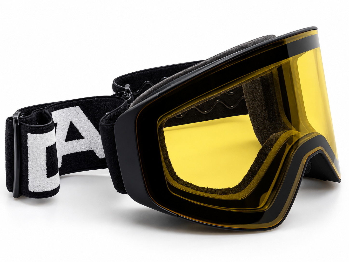 Das Optics Second Turn goggles with yellow lens for cloudy and flat-light days