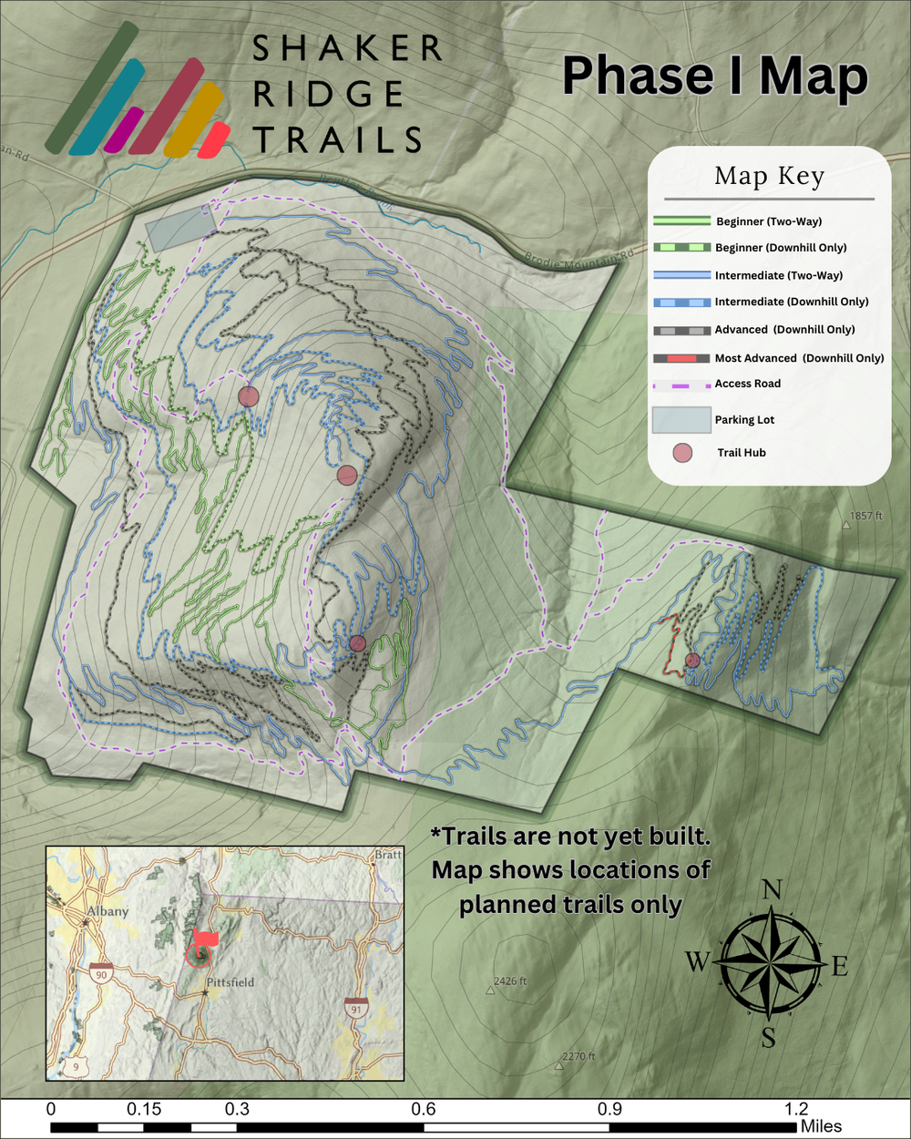 Trail Plan — Shaker Ridge Trails