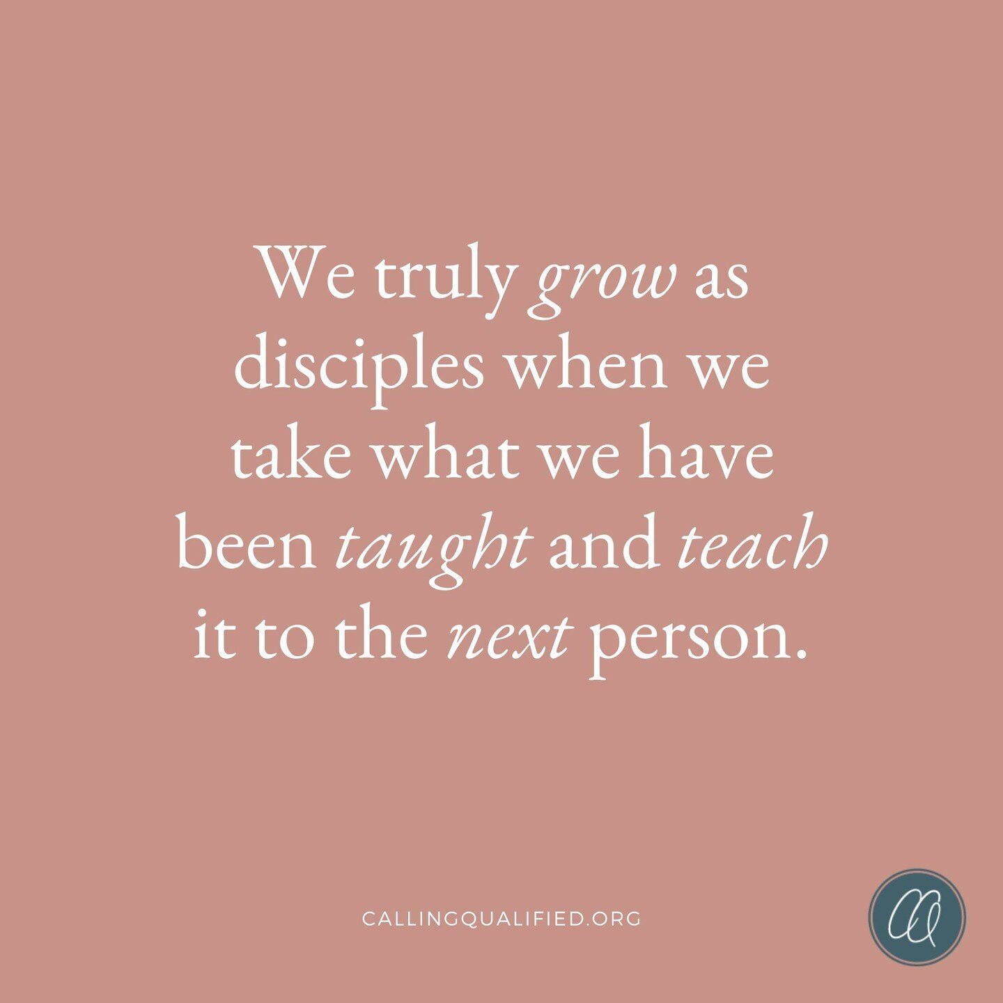 Jesus' call to make disciples is crucial. In the last moments spent with His disciples after 3 years together; He could have chosen to say so many different things to them.

But as He readied Himself to go back to His Father, He had but one instructi