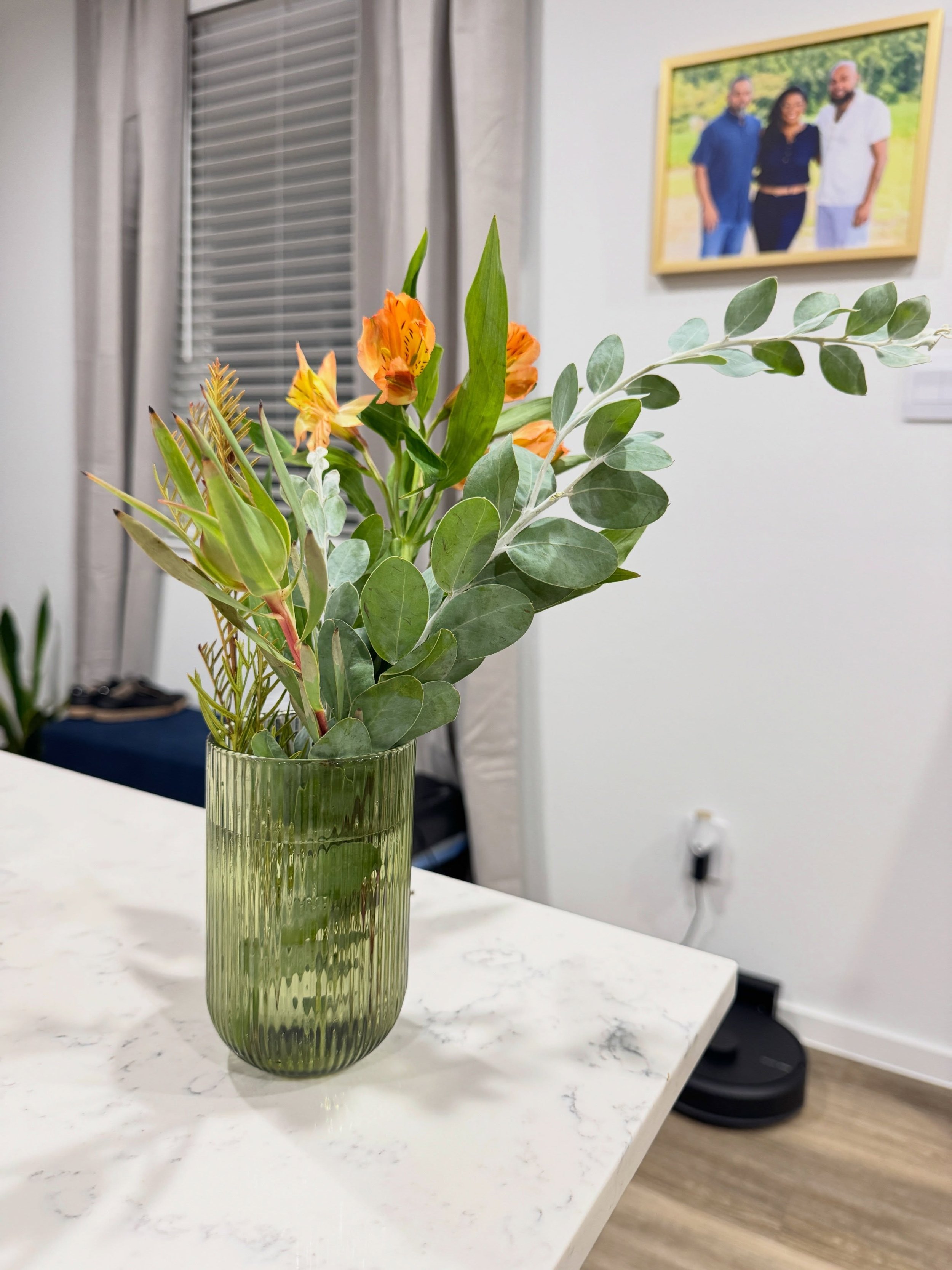 Been a while since I bought myself flowers, but I saw such pretty succulents and had to make a couple bouquets to enjoy while I keep icing my ankle (which is doing so much better). I did my MRI today and should get the results tomorrow to know next s