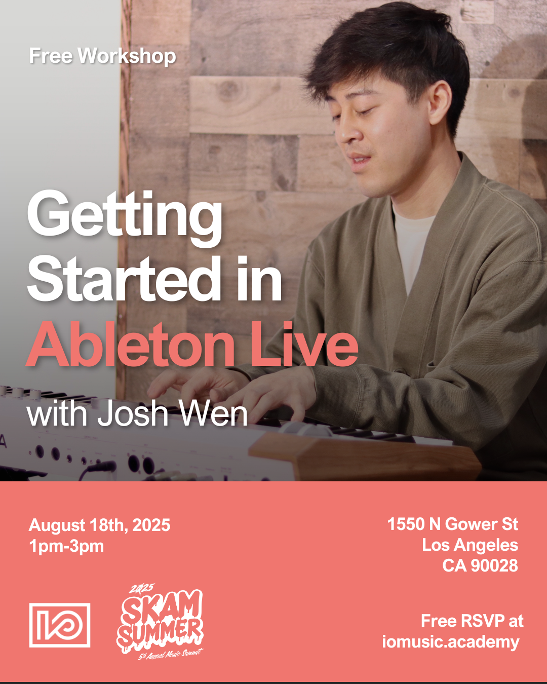Getting Started in Ableton Live with Josh Wen