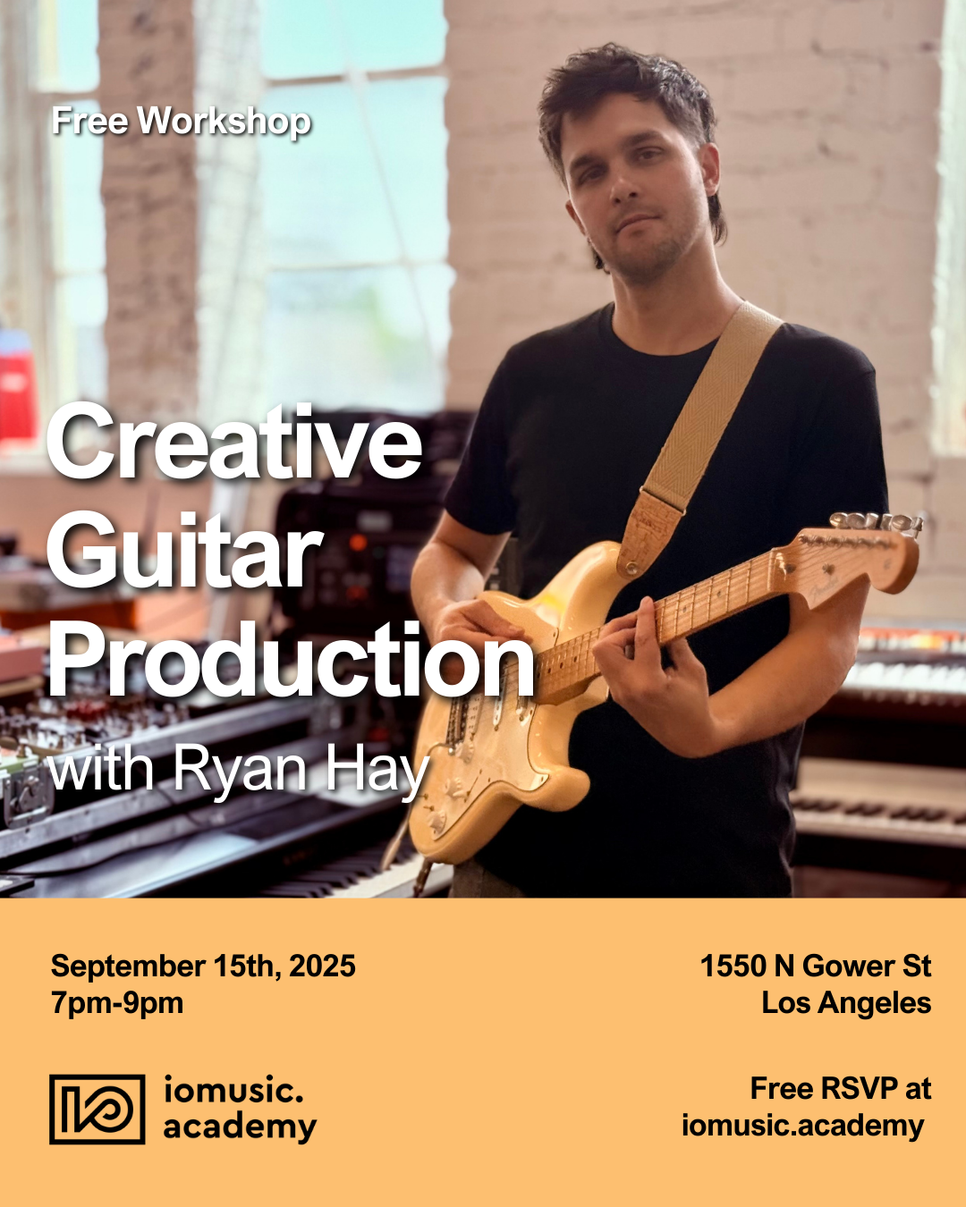 Creative Guitar Production with Ryan Hay
