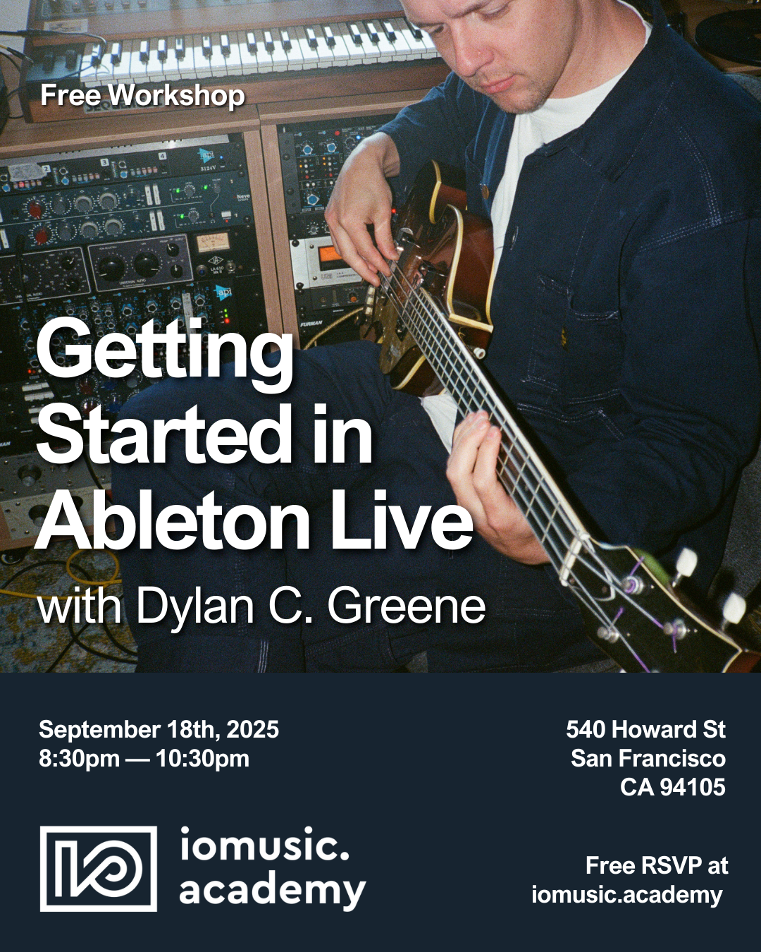 Getting Started in Ableton Live with Dylan C. Greene