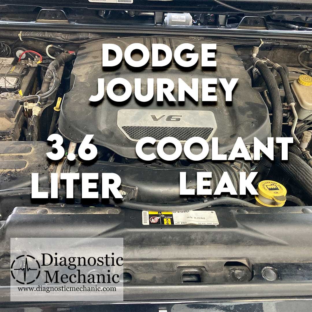 Coolant leak on a Dodge Journey