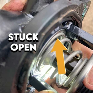 P0128 on a Dodge Challenger with 3.6L (Thermostat Location)