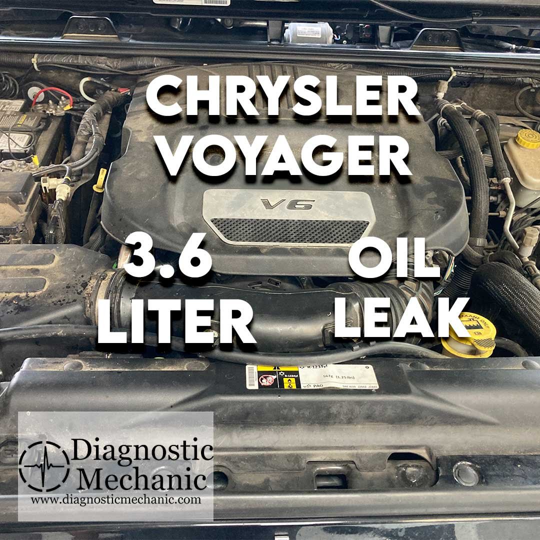 3.6 oil leak on a Chrysler Voyager