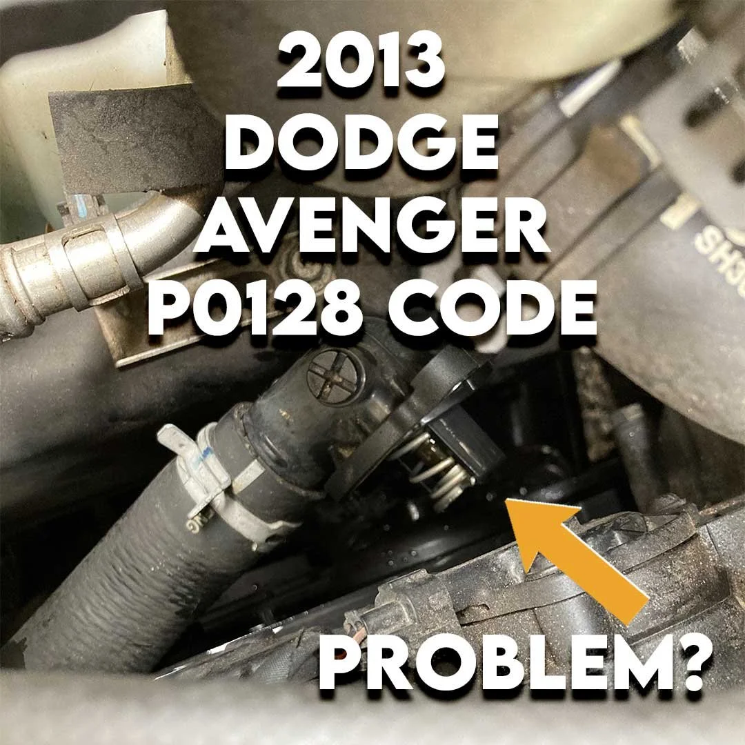 P0128 on a 2013 Dodge Avenger with 3.6L (Thermostat Location)