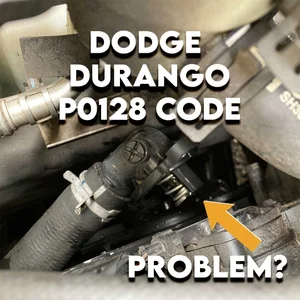 P0128 on a Dodge Durango with 3.6L (Thermostat Location)