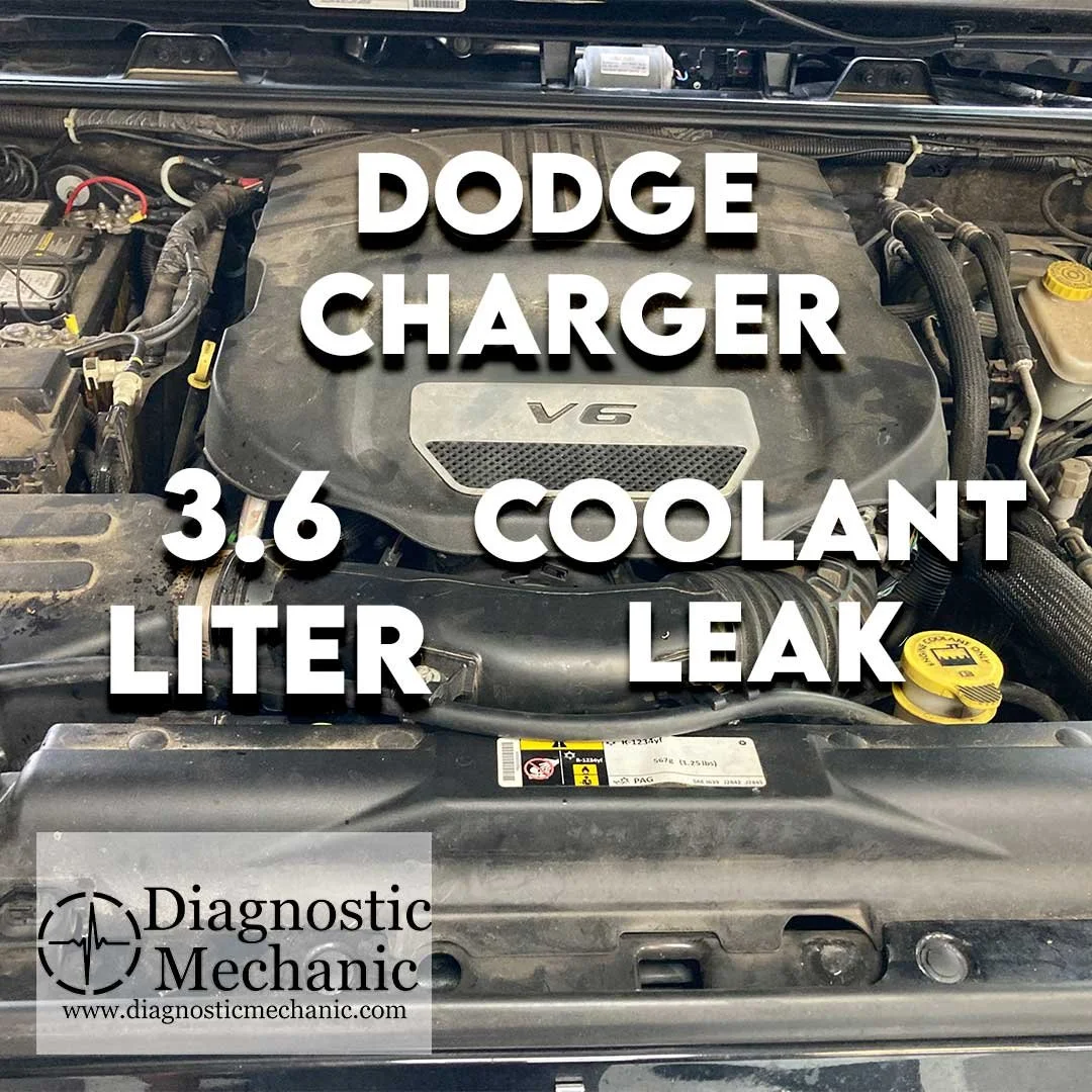 Coolant leak on a Dodge Charger
