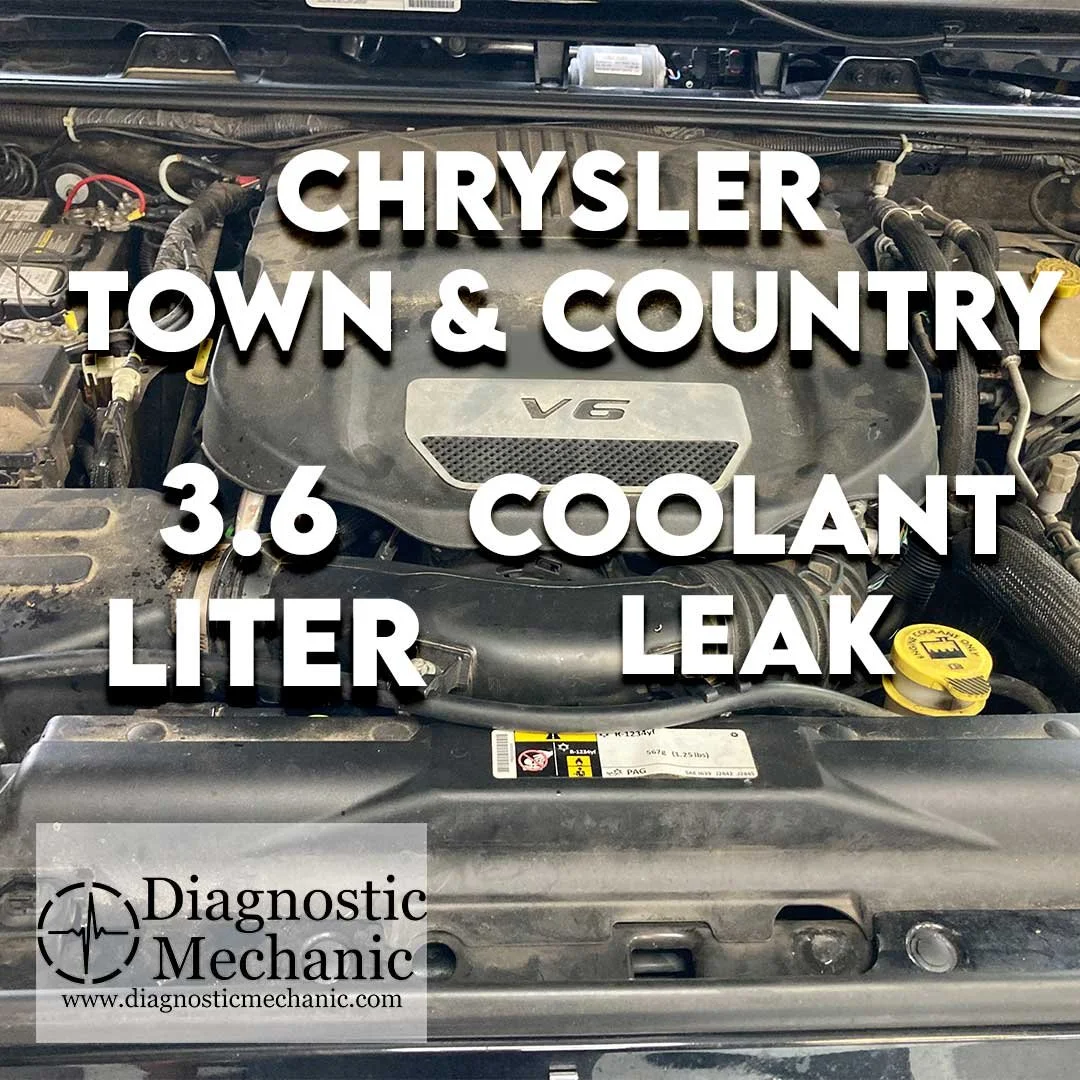Coolant leak on a Chrysler Town & Country