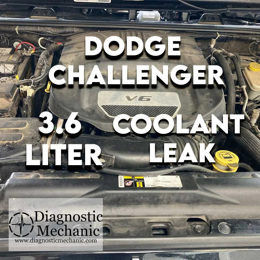 Coolant leak on a Dodge Challenger