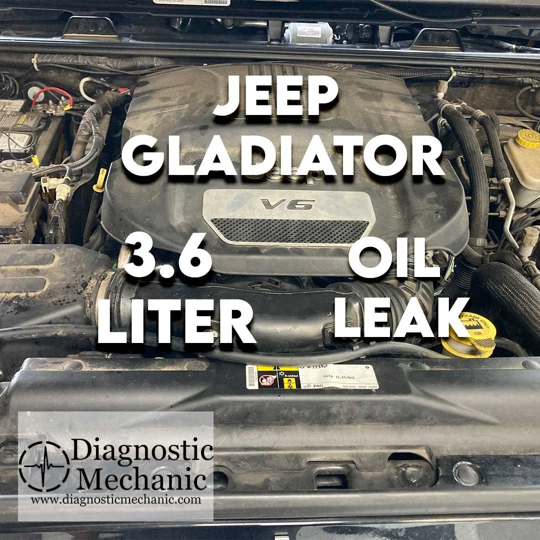 3.6 oil leak on a Jeep Gladiator