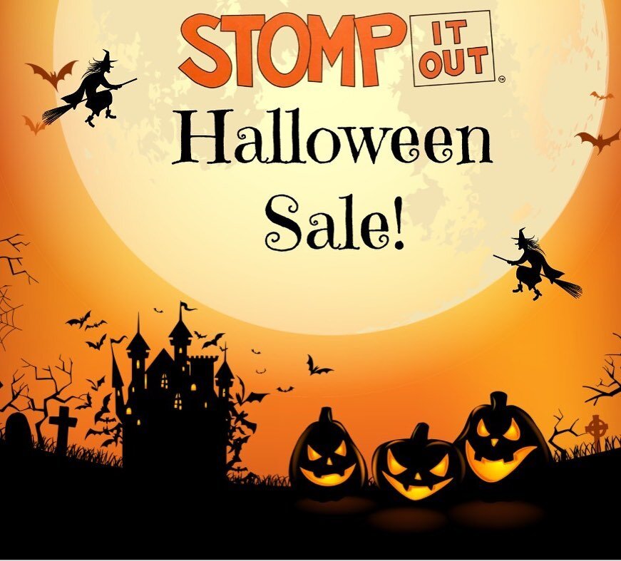 👻TRICK OR TREAT! 

🎃The Stomp It Out Halloween Sale is on! 

👻One long weekend only, available through Monday on www.stomp-it-out.com. 

🎃Wishing you all a fun, safe Halloween!

#stompitoutgame #feelingsinmotion #emotionalregulation #emotionalexp