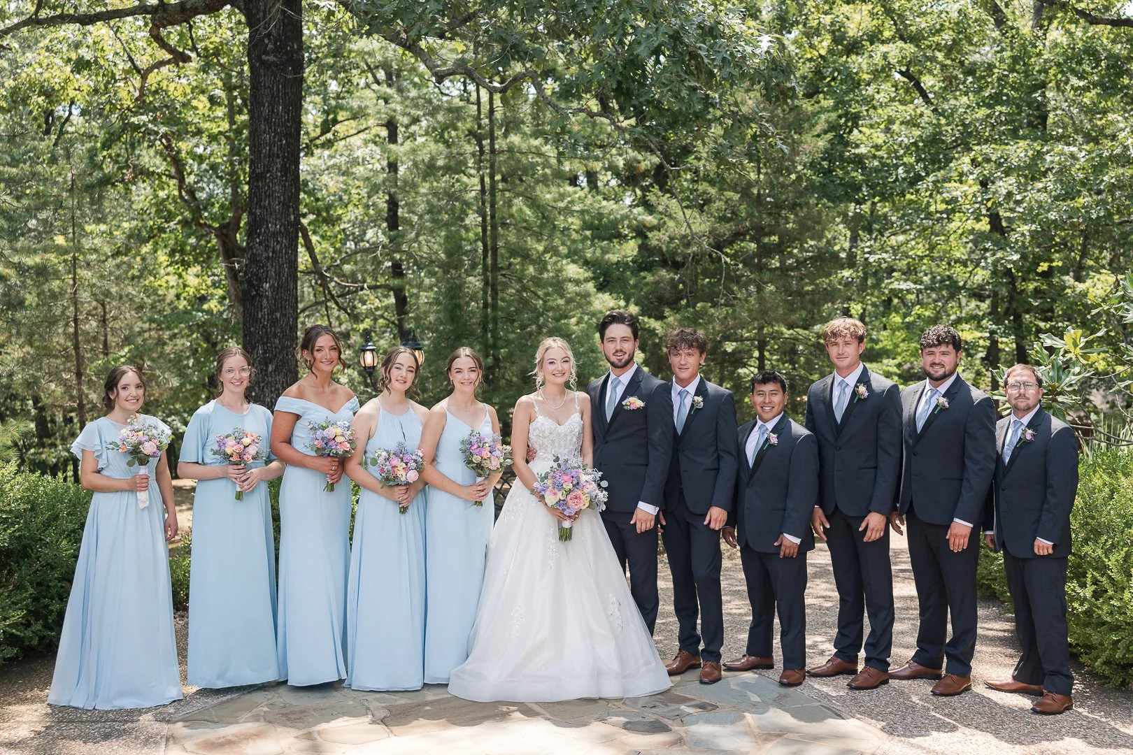 The Best Wedding Color Palettes for a Glass Chapel