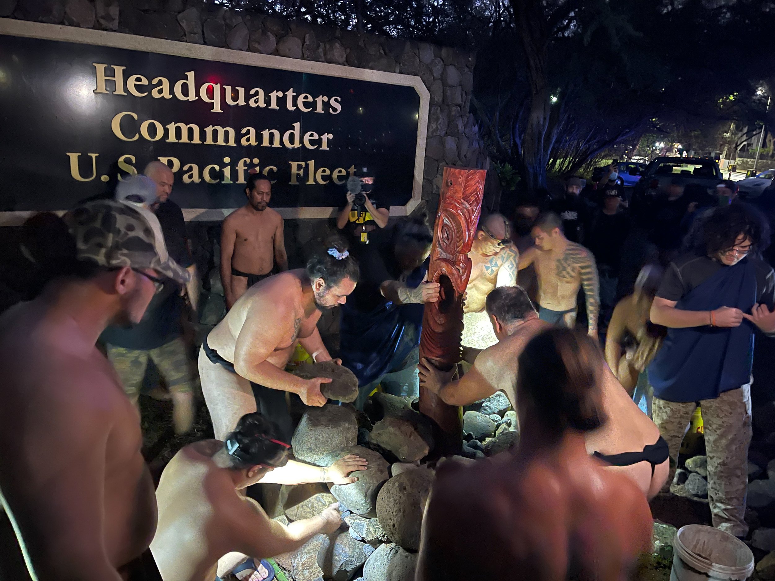 Native Hawaiians ‘outraged’ over water contamination call for dismantling of Red Hill tanks