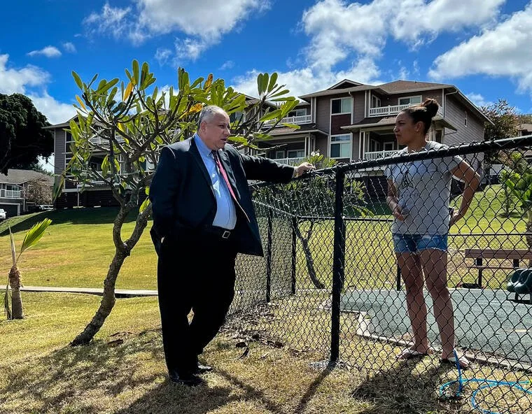 Navy secretary, visiting Red Hill, to leave today
