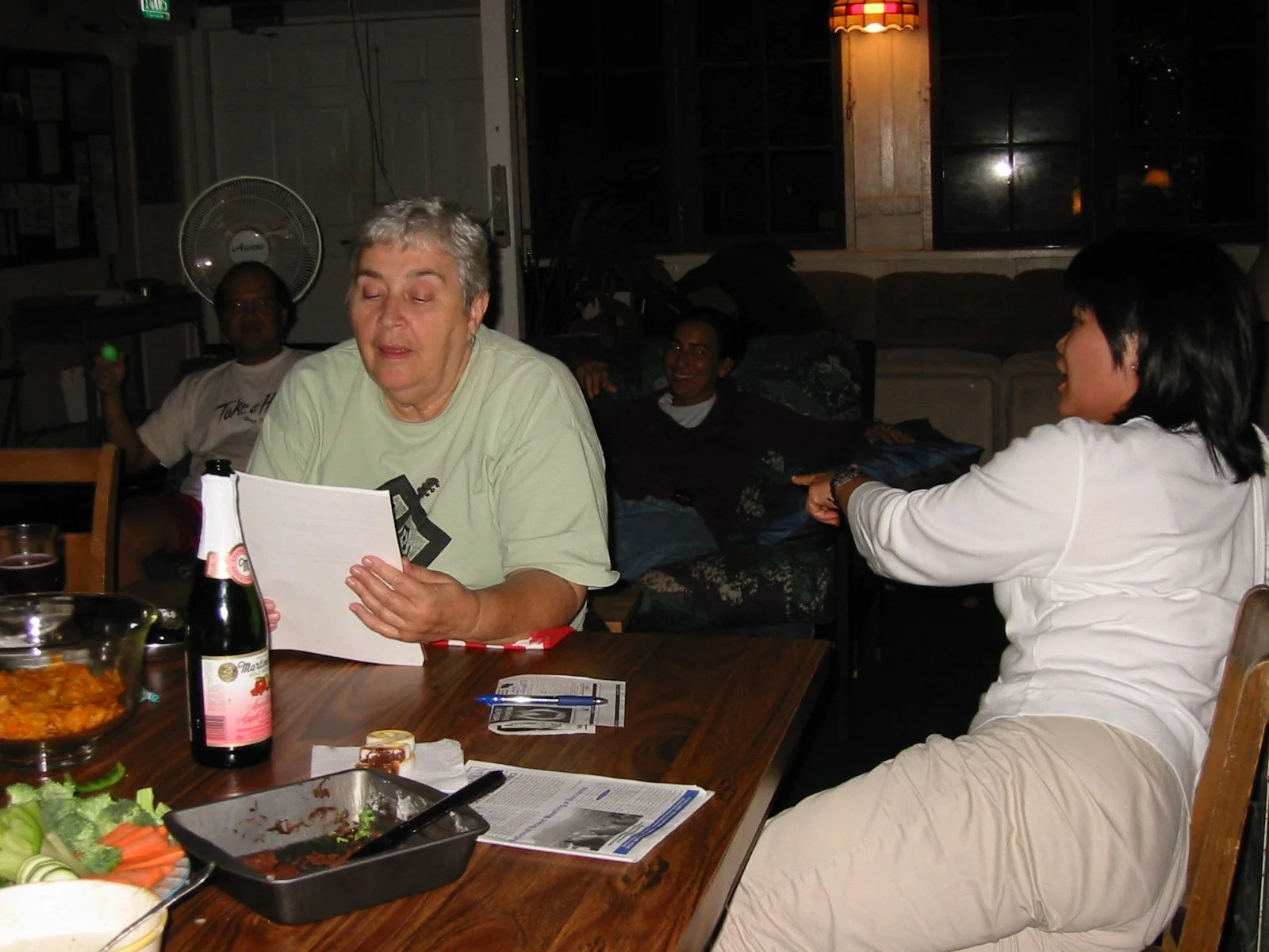 After hours fun ExCom 2003. Photo: Jeff Mikulina