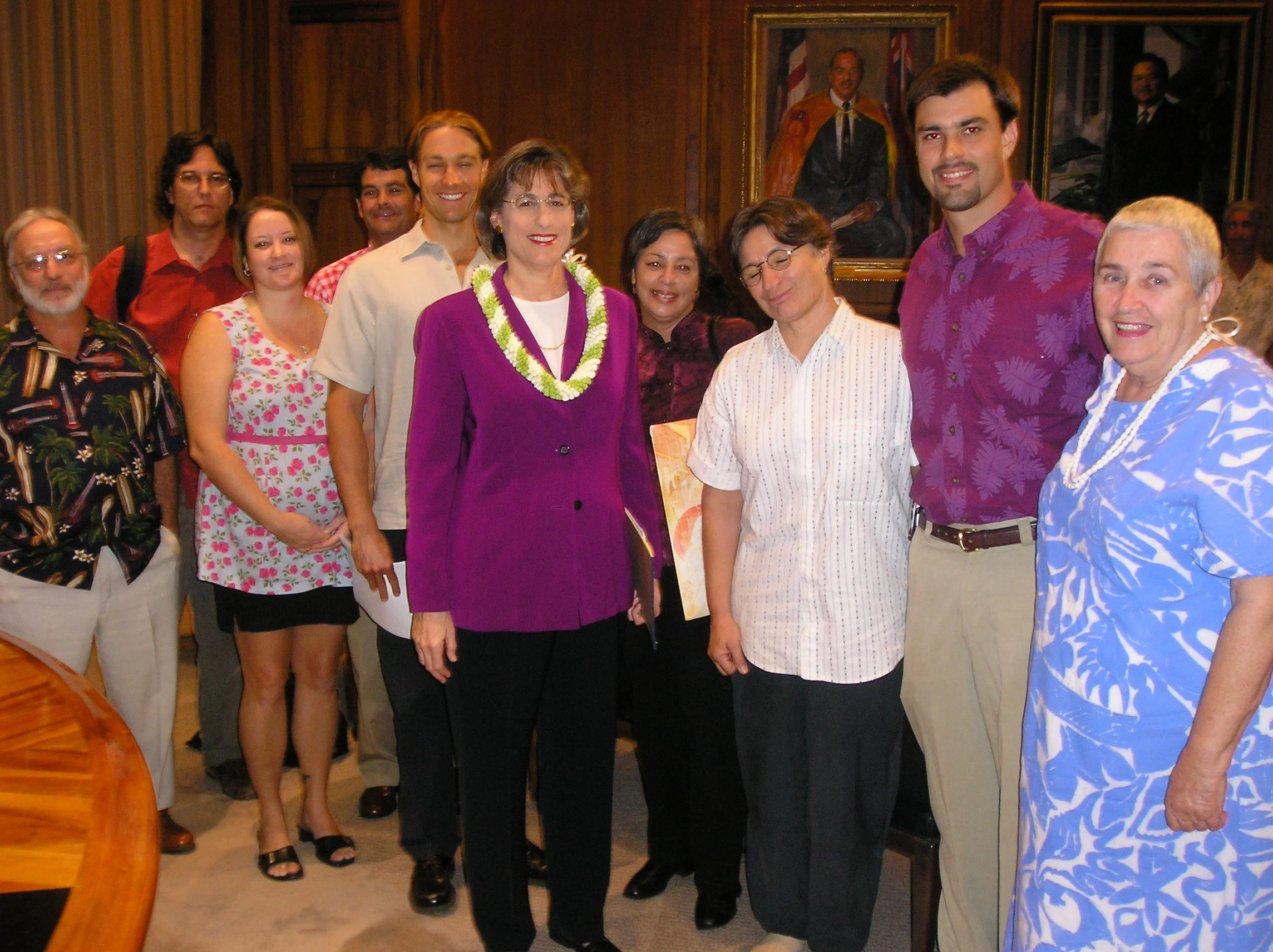 Legacy Lands Act signing, 2005. Photo: Jeff Mikulina