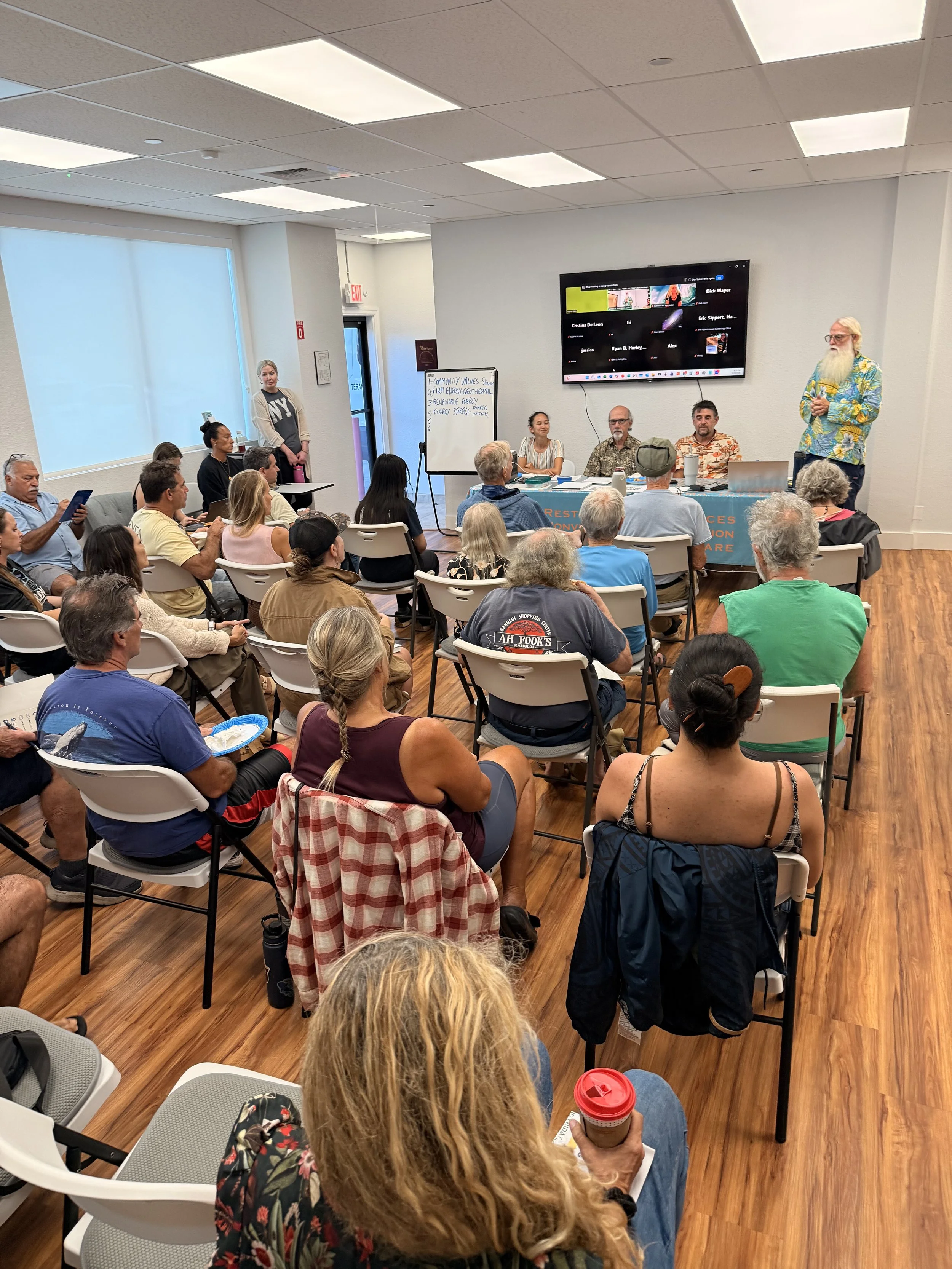 Maui Residents Make Their Voices Heard at the People’s Energy Conference