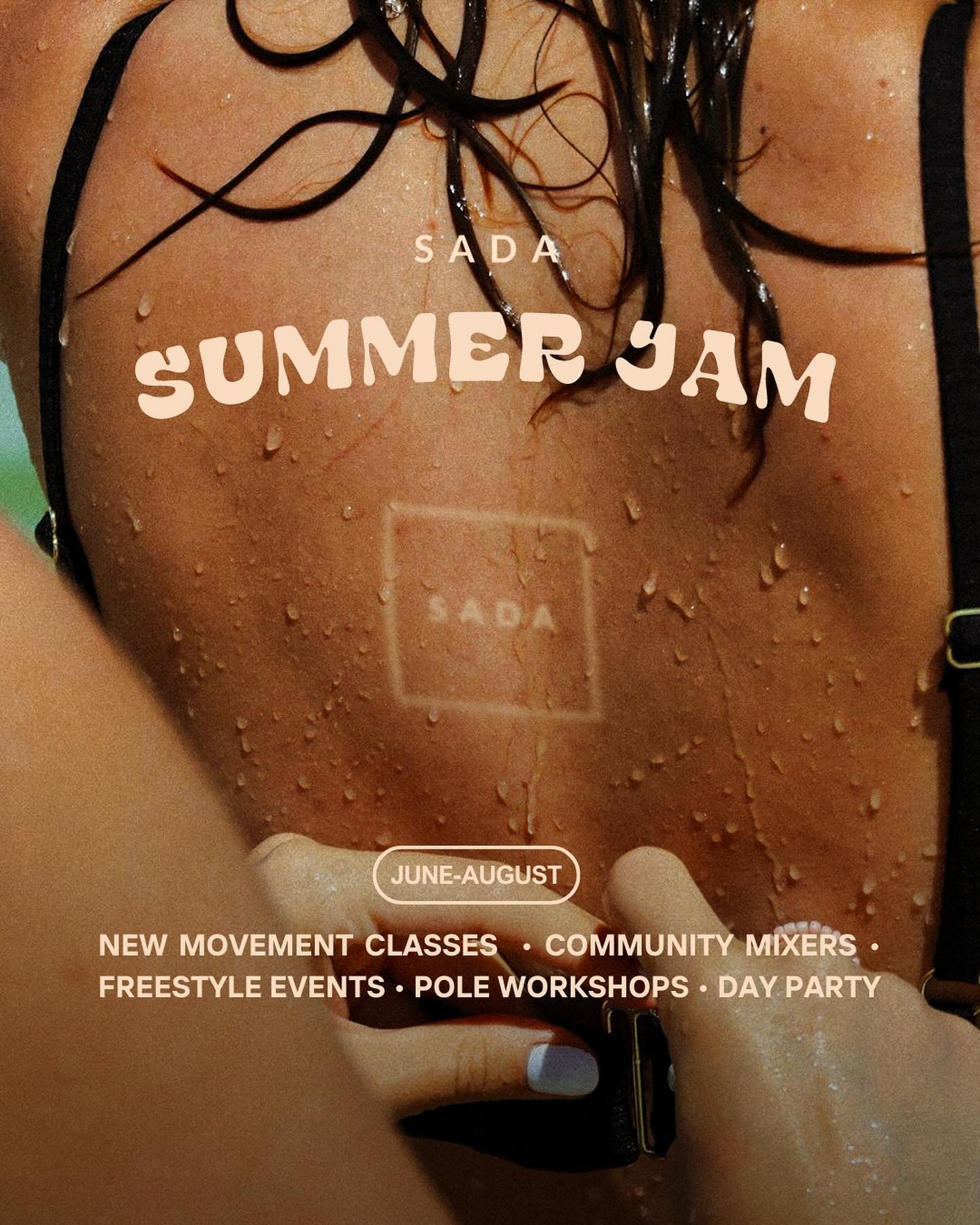 The time has come! Our Summer Jam waitlist is open. Sign up to get the first access to our June- August membership. Monthly and seasonal membership is available. 

Comment the word &lsquo;SUMMER&rsquo; for the registration link ☀️

#sadamoves