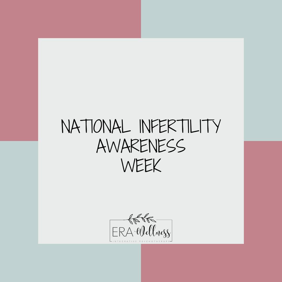 This week is National Infertility Awareness Week.

Friendly reminder &amp; PSA: if this week is too much for you, you have every ounce of permission to unplug, snooze, or mute any or all social media.
No matter where you are in your journey, taking a