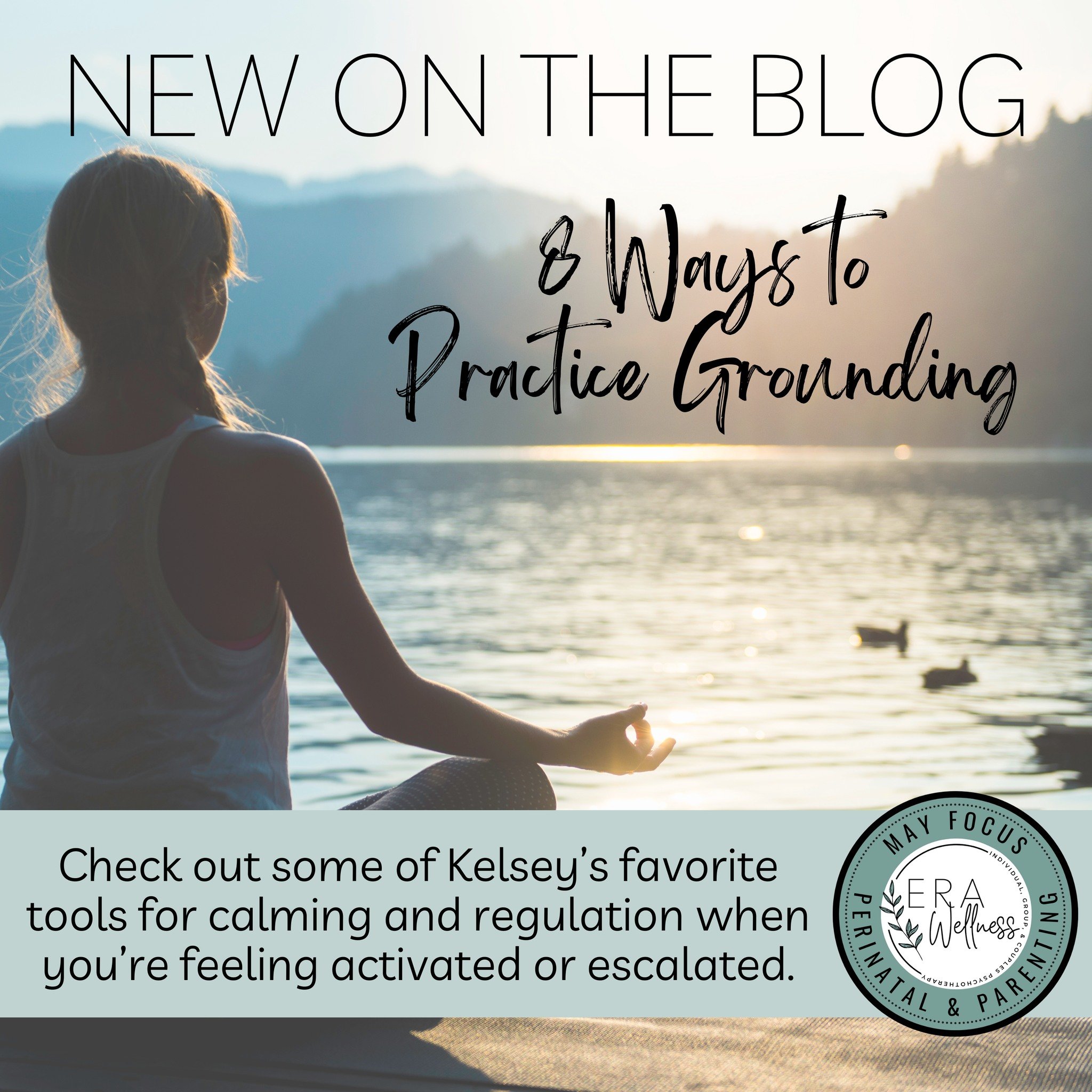 NEW ON THE BLOG

8 Ways to Practice Grounding

It happens to everyone - sometimes we're just escalated, activated, anxious, or all around out of sorts. Grounding is the practice of shifting back to the &quot;here and now&quot;. Read this week's blog 