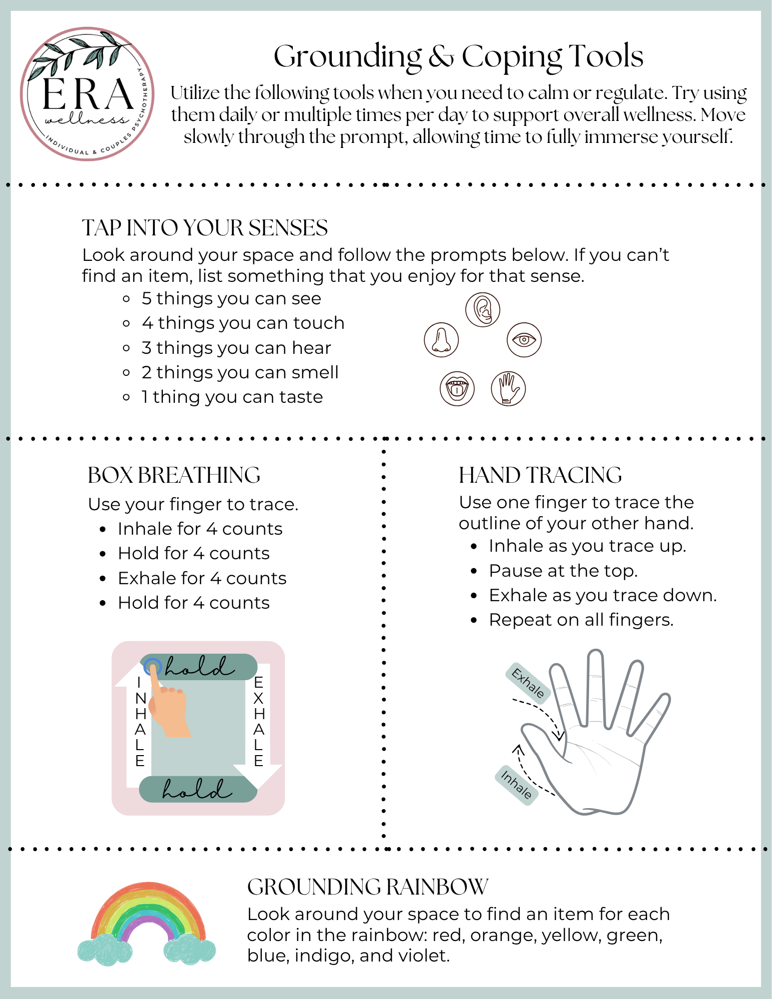 Coping Skills Card
