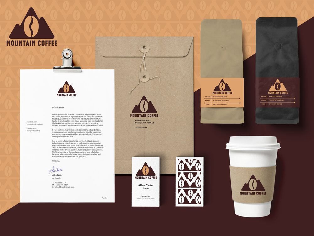 Download Mountain Coffee Tiran Design