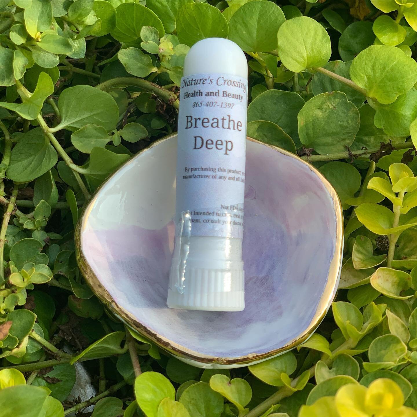 I don&rsquo;t know anyone who enjoys wearing a mask but these Breathe Deep plugs from @natures_crossing make it a much more pleasant experience.
.
Instead of smelling my own breath all day, I smell lovely essential oils thanks to this plug. It&rsquo;