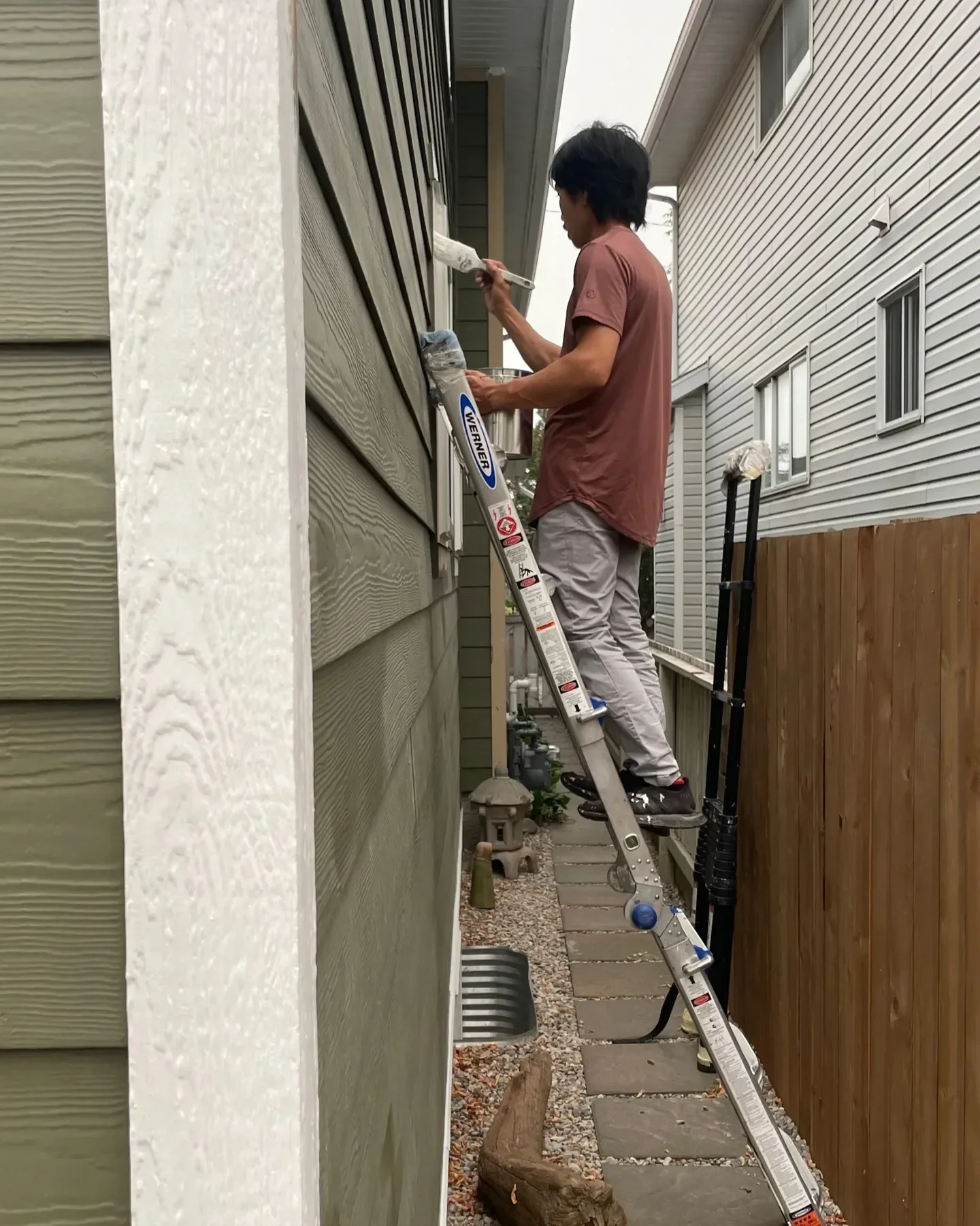 Painting work in progress