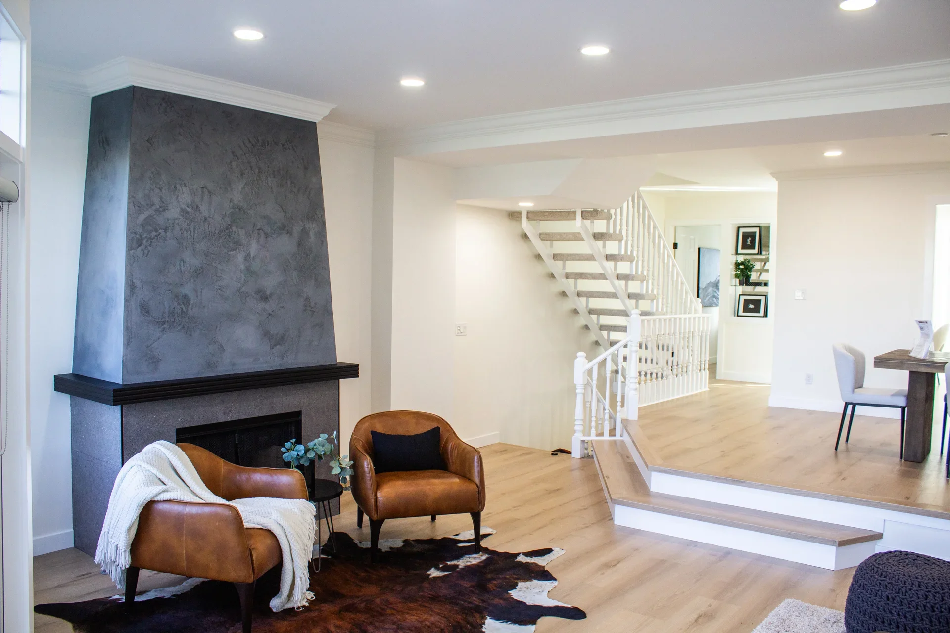 Interior painting house finished