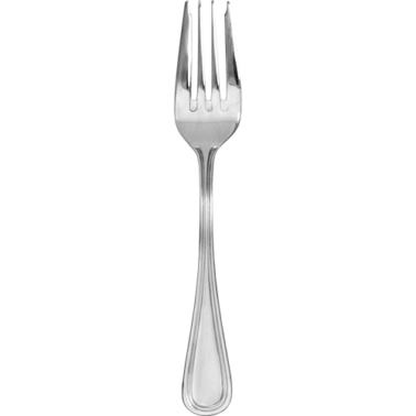 Carlow silver flatware fork.
