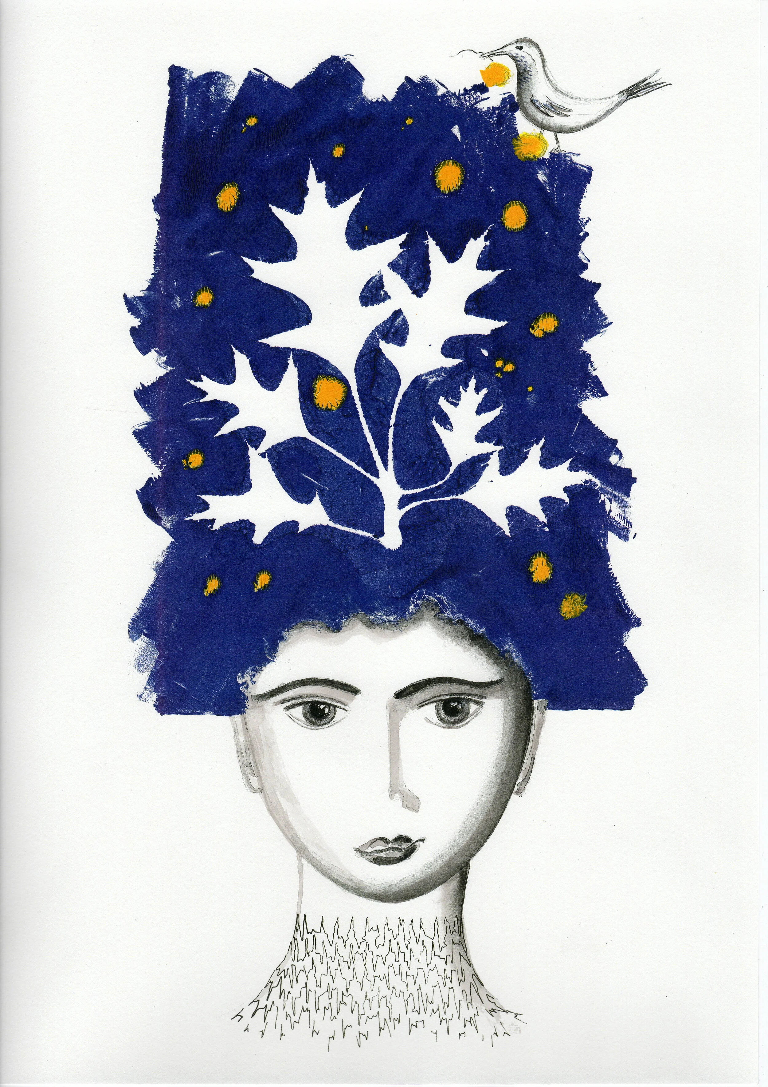 Lady with the Yellow Berries 300dpi.JPG