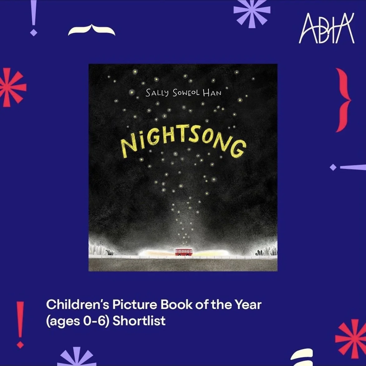 Nightsong shortlisted for ABIA Children’s Picture Book of the Year