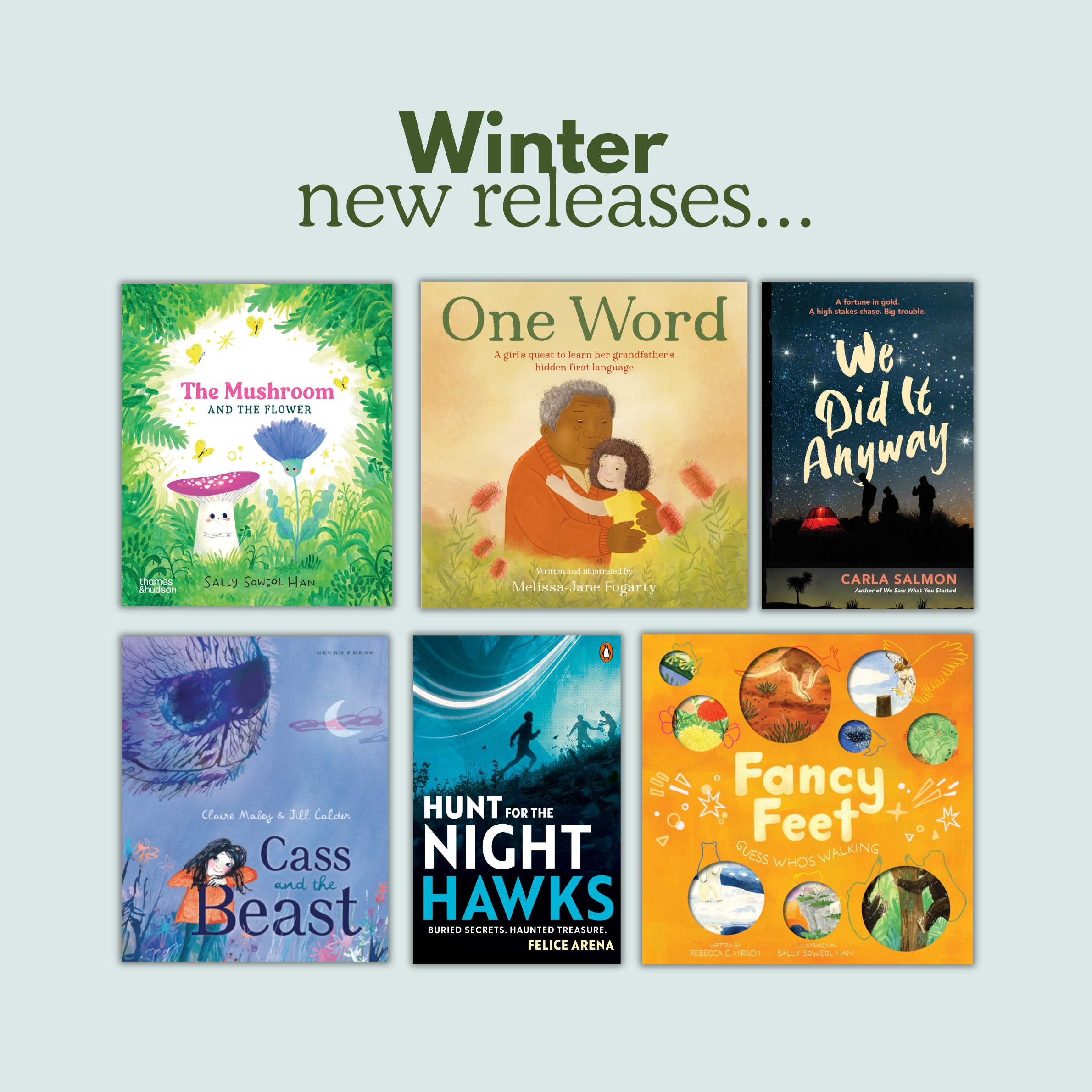 Exciting winter new releases!